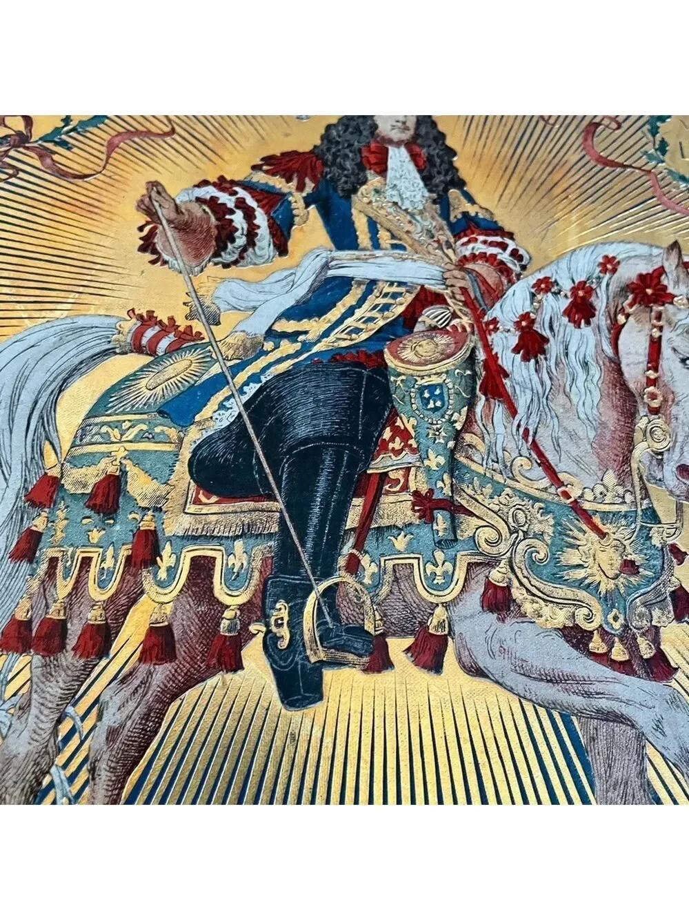 Le Roy Soleil by Gustavo Toulouse, 1908, French Full-Color Antique Book.